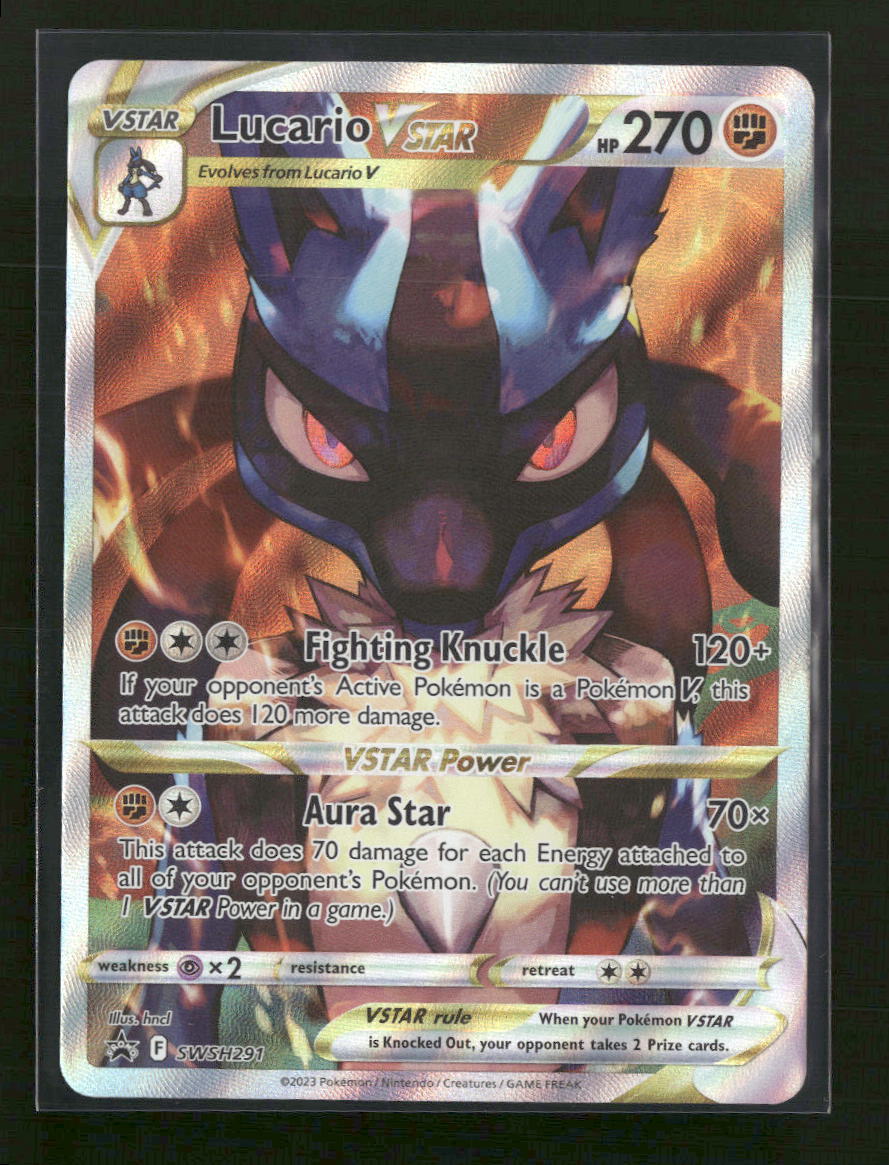 SWSH: Sword & Shield Promo Cards Lucario VSTAR #SWSH291