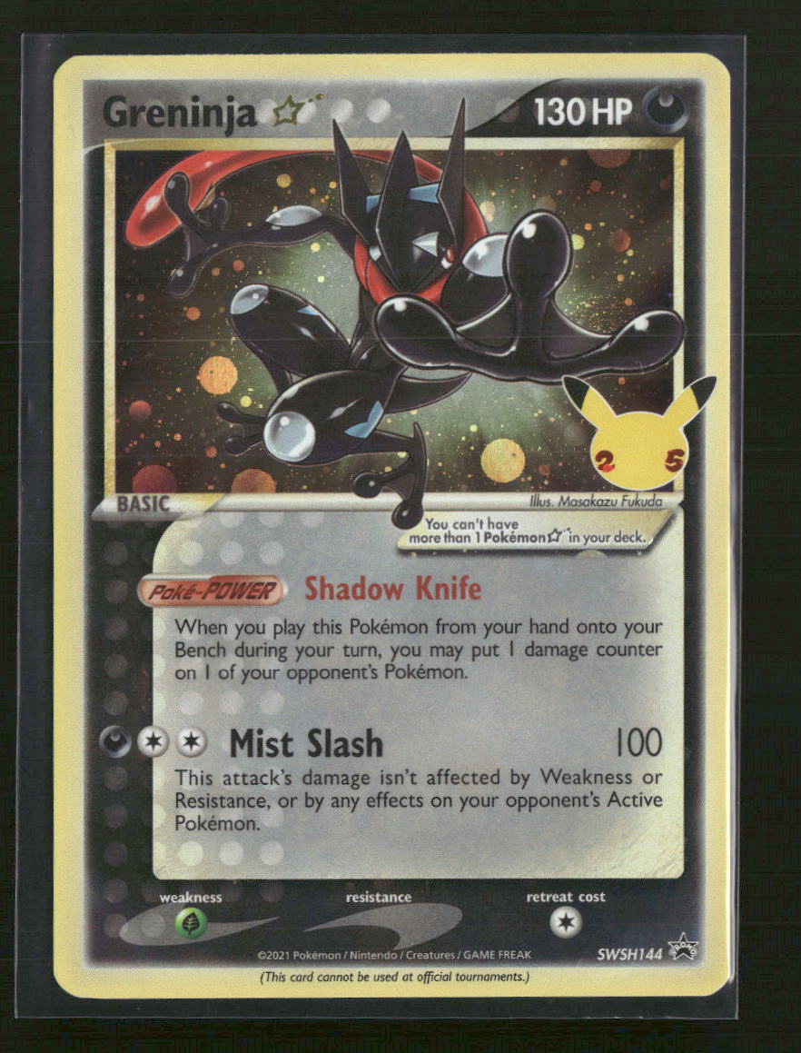 SWSH: Sword & Shield Promo Cards Greninja Star #SWSH144