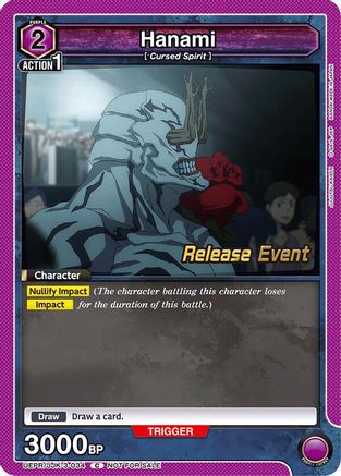 Hanami (034) (UEX02BT/JJK-3-034) - UEX02BT Jujutsu Kaisen Vol2 Release Event Cards
