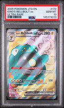 2025 Pokemon Journey Together Ultra Rare Iono'S Bellibolt Ex 10 PSA #172