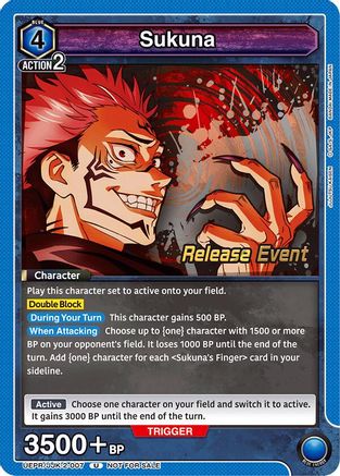 Sukuna (007) (UEPR/JJK-2-007) - UEX02BT Jujutsu Kaisen Vol2 Release Event Cards