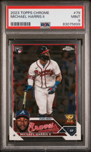 2023 Topps Chrome Michael Harris Ii 9 PSA #79