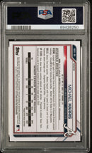 2021 Bowman Draft Chrome-Refractor Michael Harris 9 PSA #BDC86
