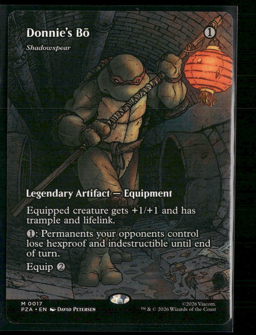 Teenage Mutant Ninja Turtles Source Material Donnie's Bo #17