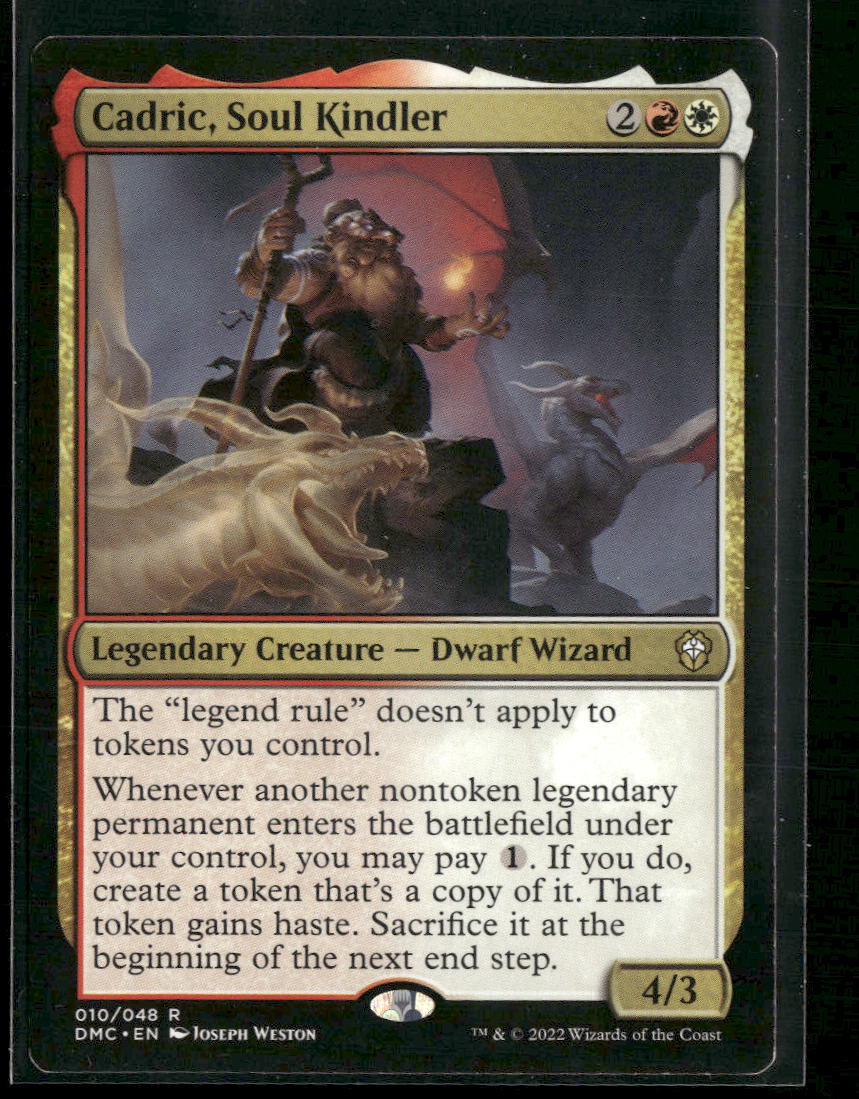 Commander: Dominaria United Cadric, Soul Kindler #10