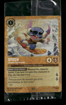 Disney Lorcana Promo Cards Stitch - Carefree Snowboarder #42 (Sealed)
