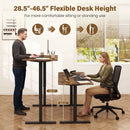 Electric Standing Desk 63x24 Inch with Memory Presets