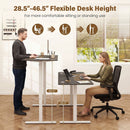 Electric Standing Desk 63x24 Inch with Memory Presets