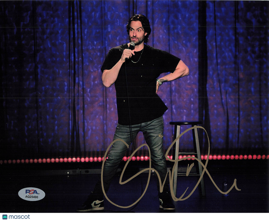 Chris D'Elia Signed 8x10 Photo PSA Autographed