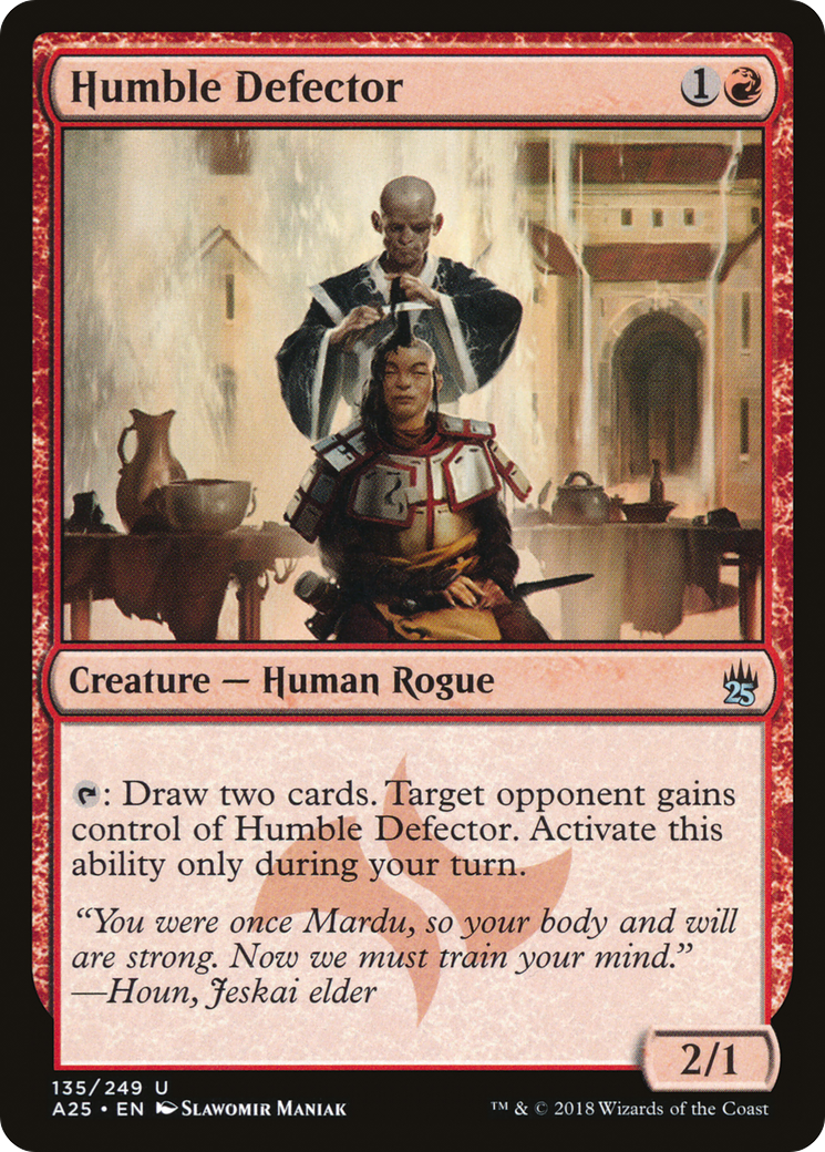 Humble Defector (A25-135) - Masters 25 Foil