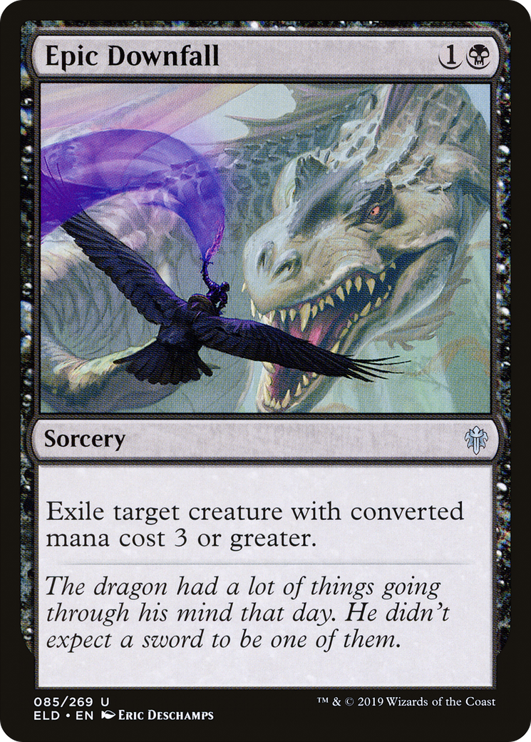 Epic Downfall (ELD-085) - Throne of Eldraine Foil
