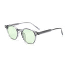 Retro Colorful Polarized Sunglasses With A Thin Frame