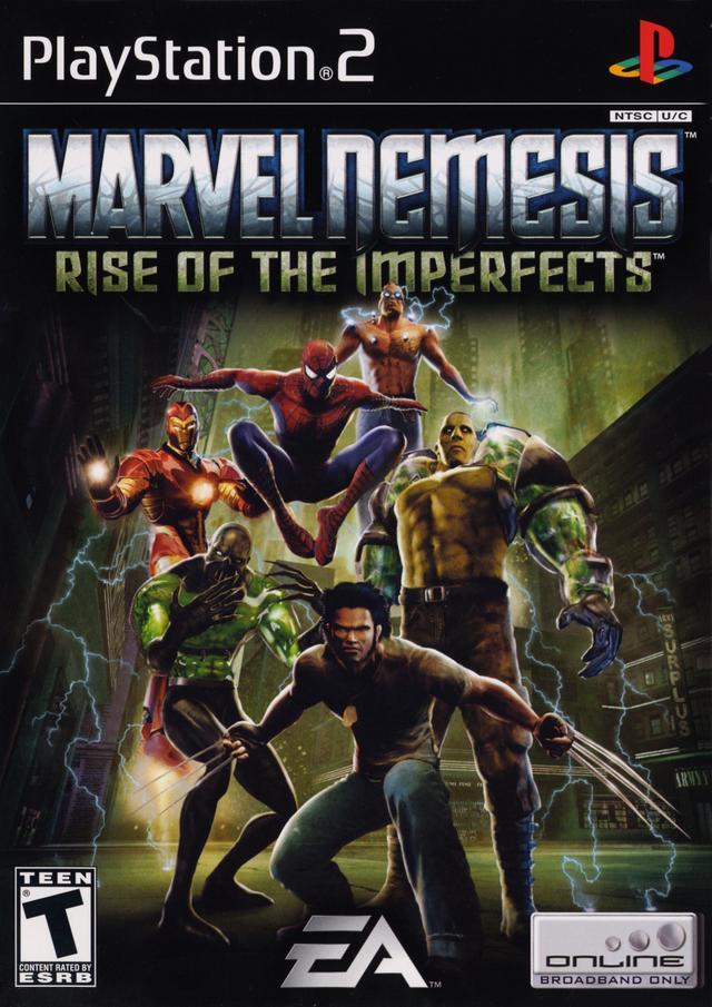 Marvel Nemesis Rise of the Imperfects (Playstation 2)