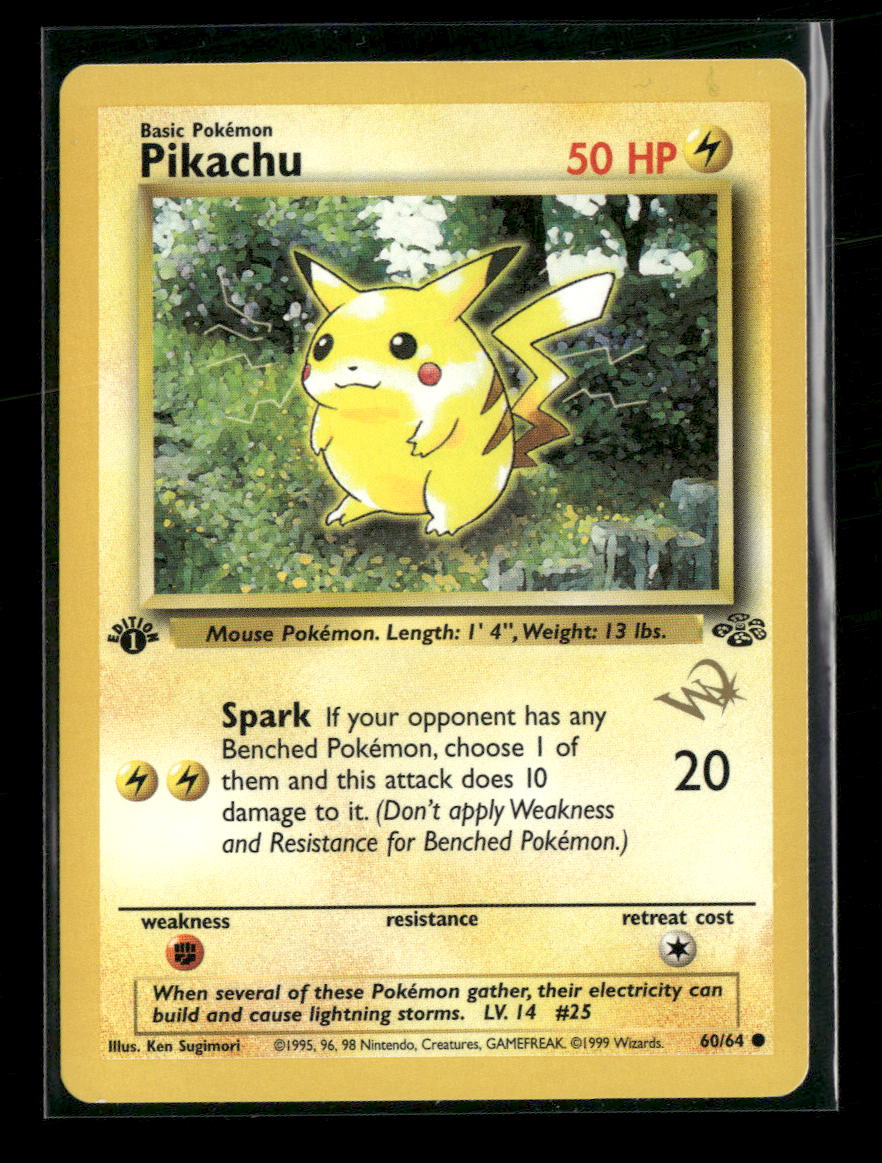WoTC Promo Pikachu [W Stamped] #60/64