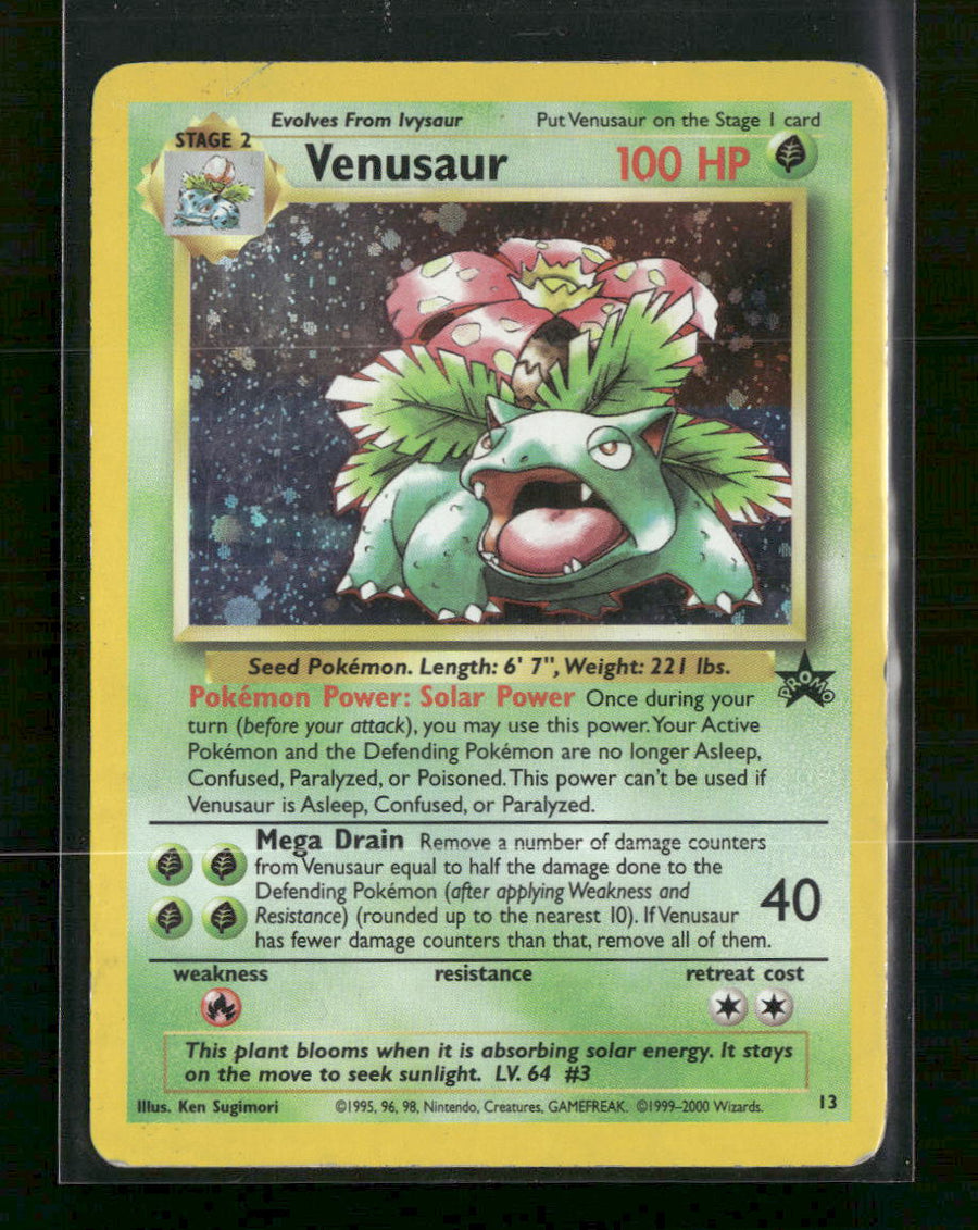 WoTC Promo Venusaur #13/53 *Damaged*