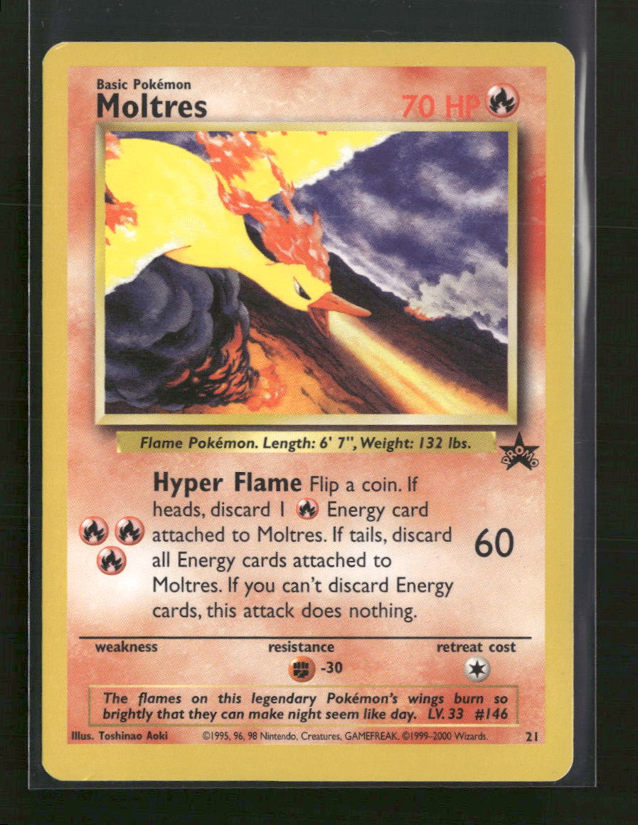 WoTC Promo Moltres #21/53