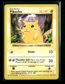 Base Set (Shadowless) Pikachu (Red Cheeks) #058/102