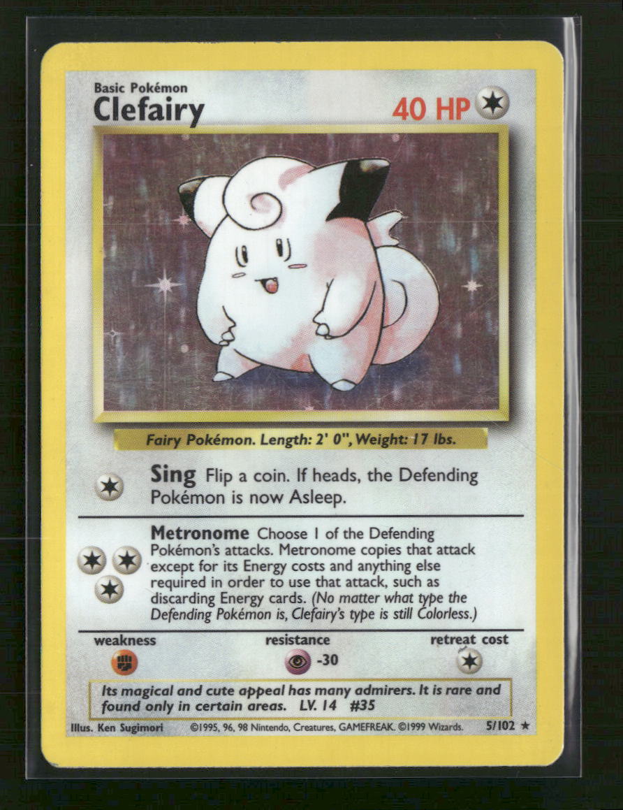 Base Set Clefairy #005/102