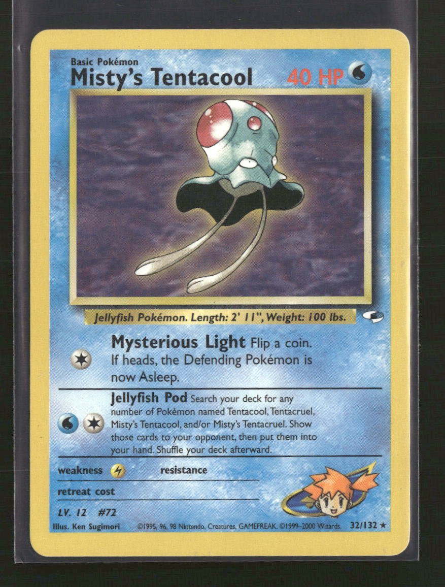 Gym Heroes Misty's Tentacool (32) #032/132