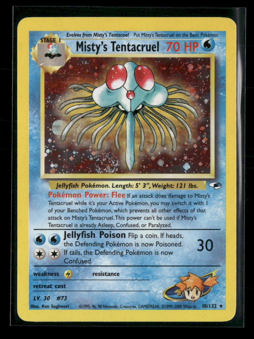Gym Heroes Misty's Tentacruel #010/132