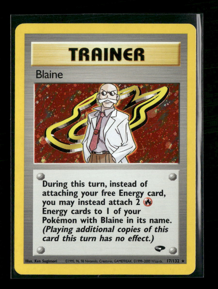 Gym Challenge Blaine (17) #017/132