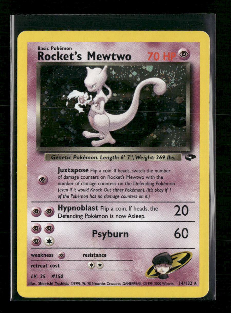 Gym Challenge Rocket's Mewtwo #014/132