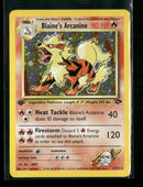Gym Challenge Blaine's Arcanine 1st Edition #001/132