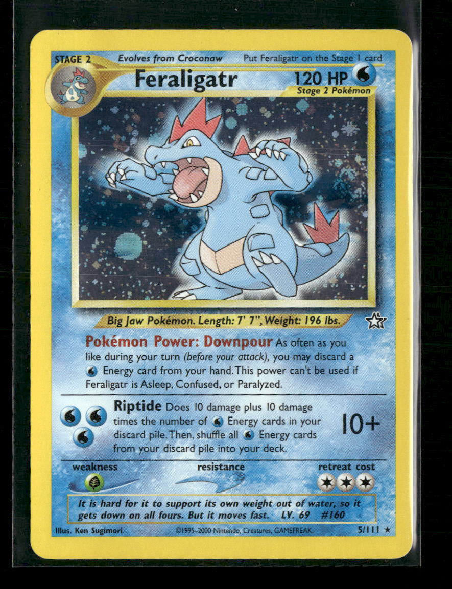Neo Genesis Feraligatr (5) #005/111