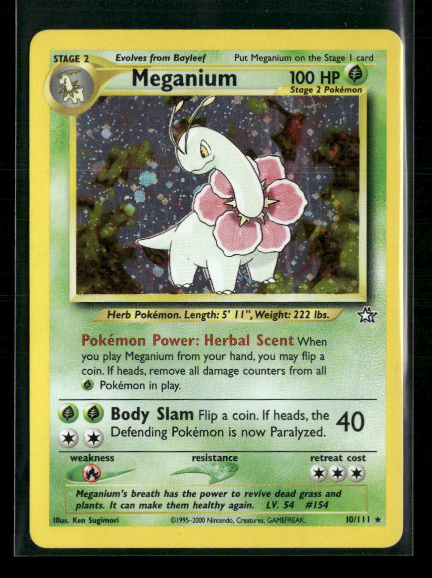 Neo Genesis Meganium (10) #010/111