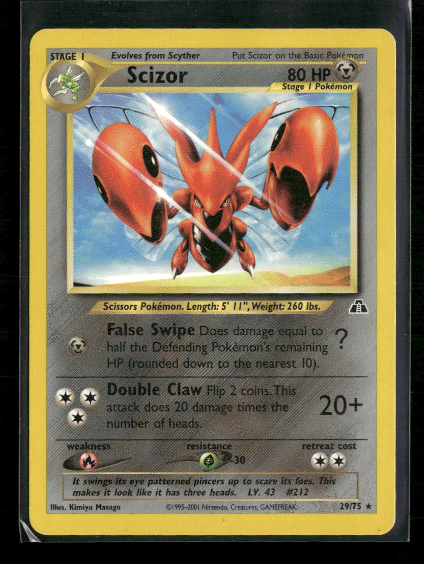 Neo Discovery Scizor (29) #29/75