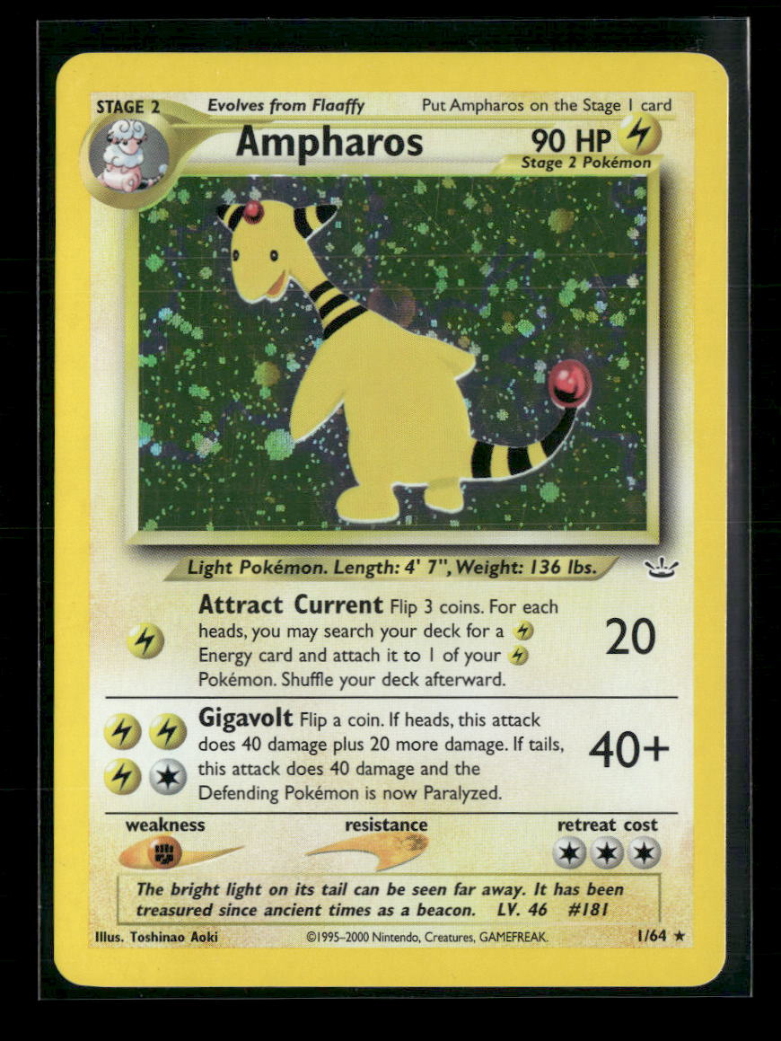 Neo Revelation Ampharos #01/64