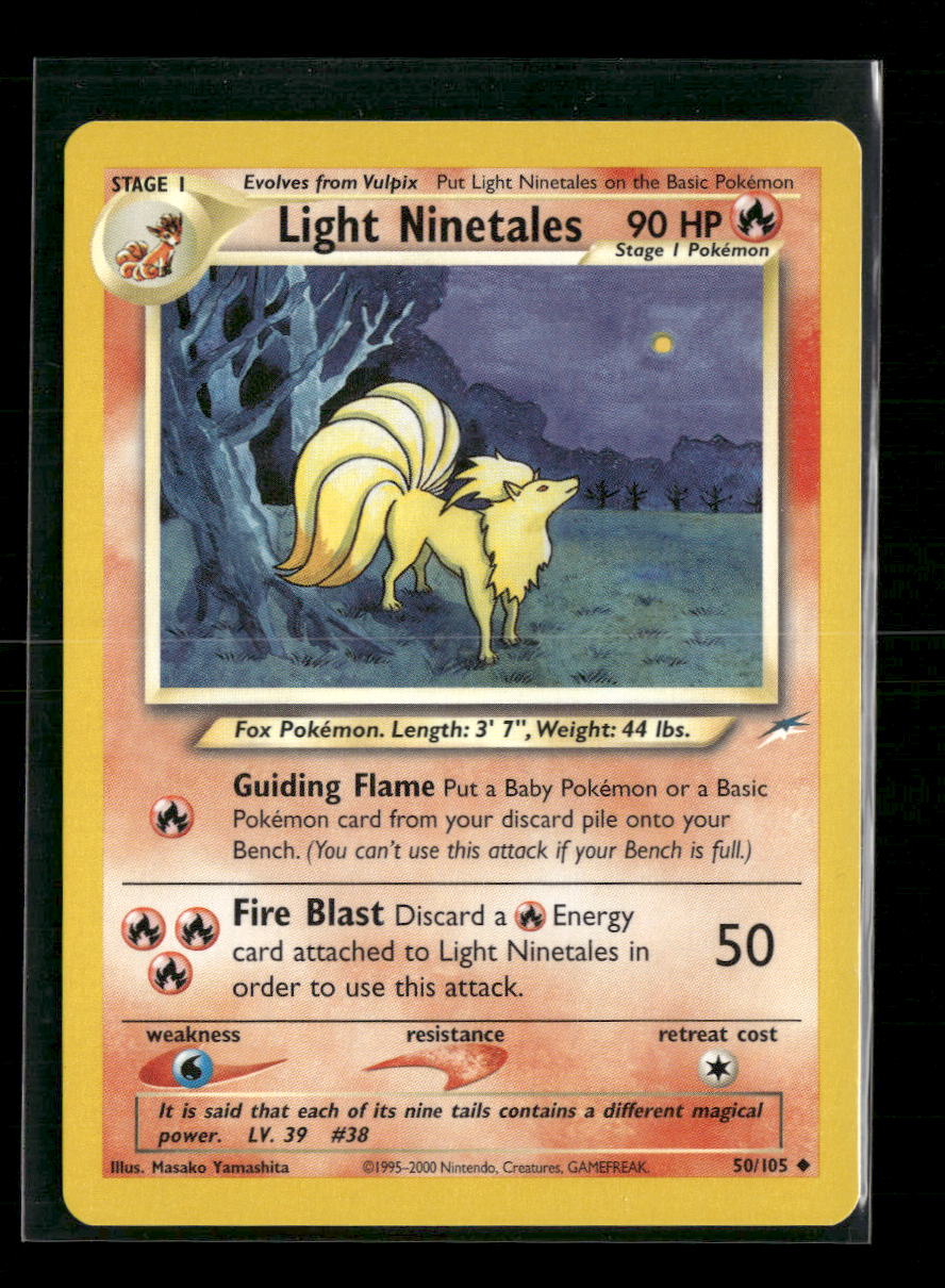 Neo Destiny Light Ninetales #050/105
