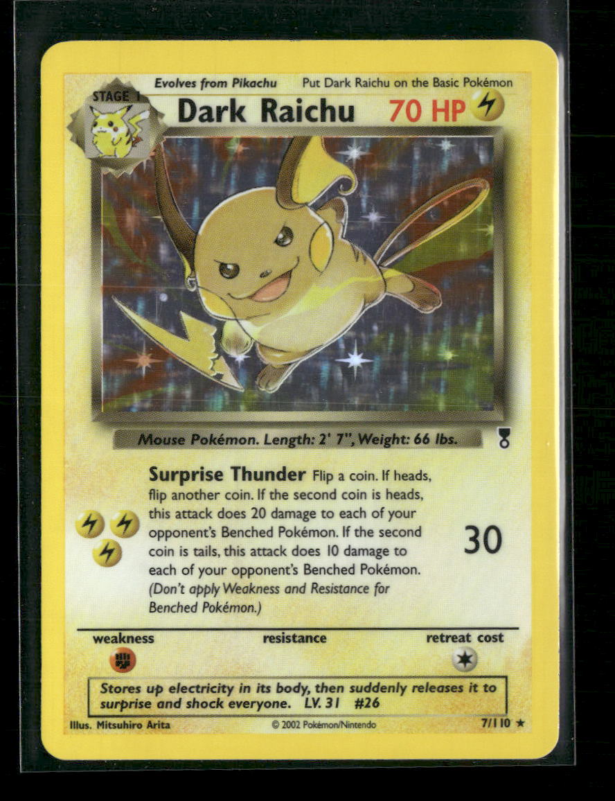 Legendary Collection Dark Raichu #007/110