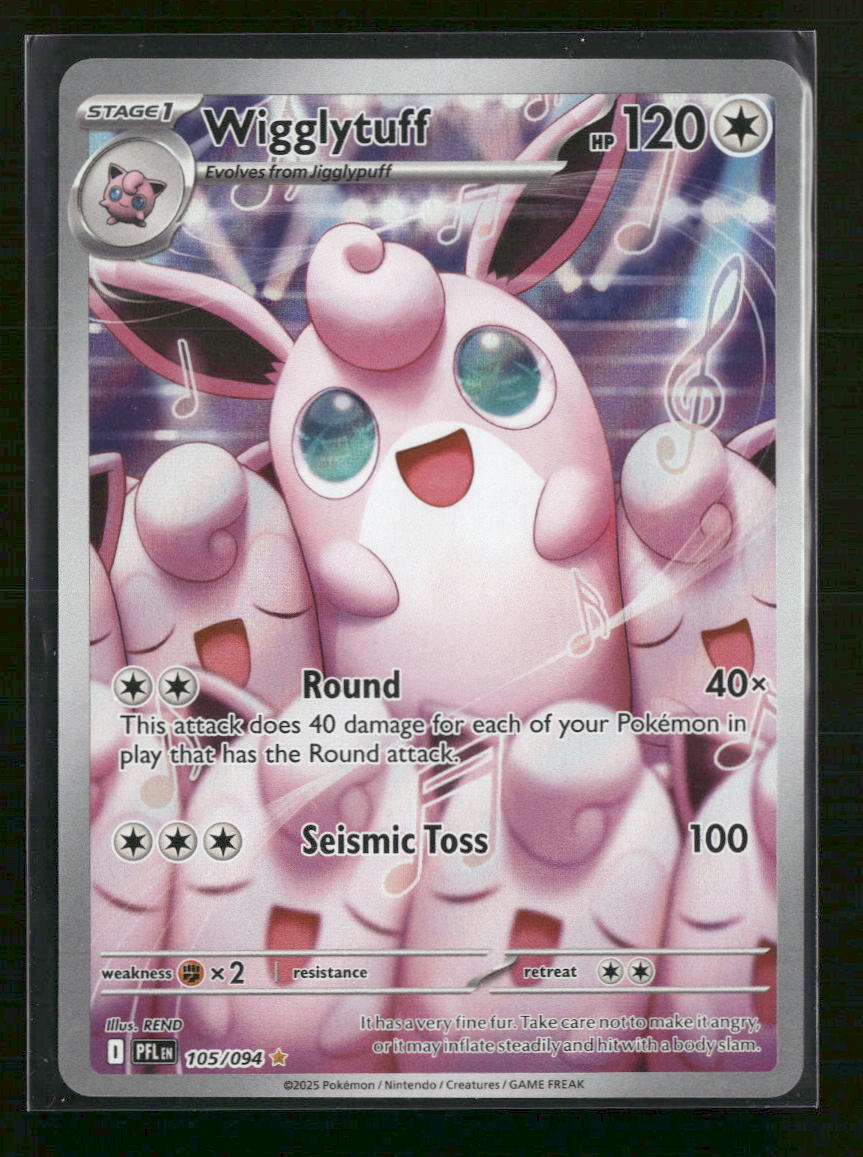 ME02: Phantasmal Flames Wigglytuff #105/094