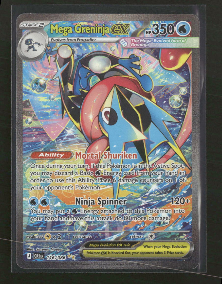 ME04: Chaos Rising Mega Greninja ex #116/086
