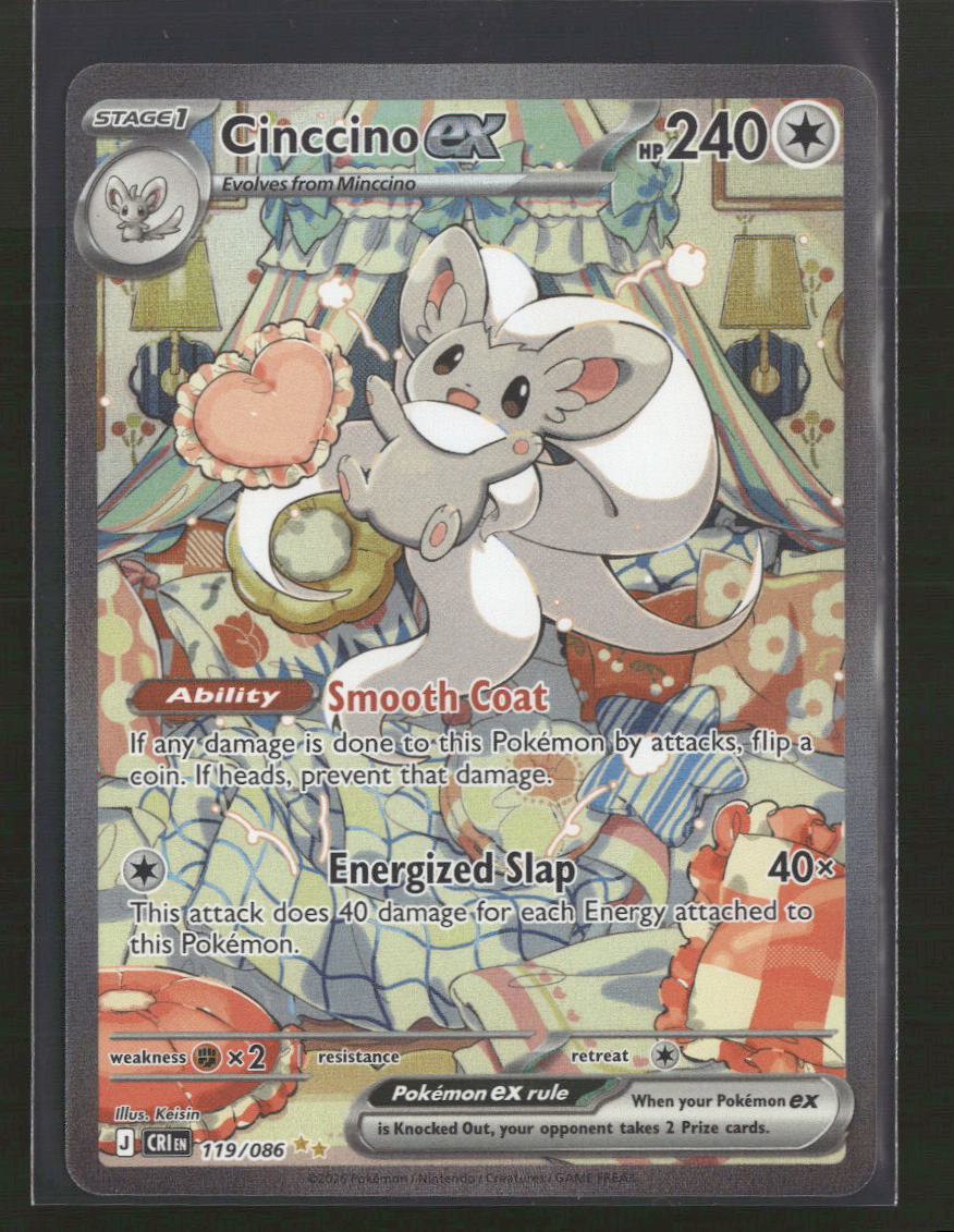 ME04: Chaos Rising Cinccino ex #119/086