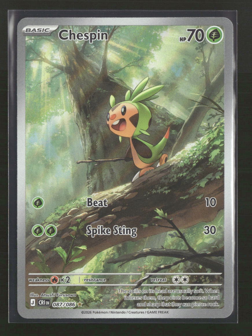 ME04: Chaos Rising Chespin #087/086