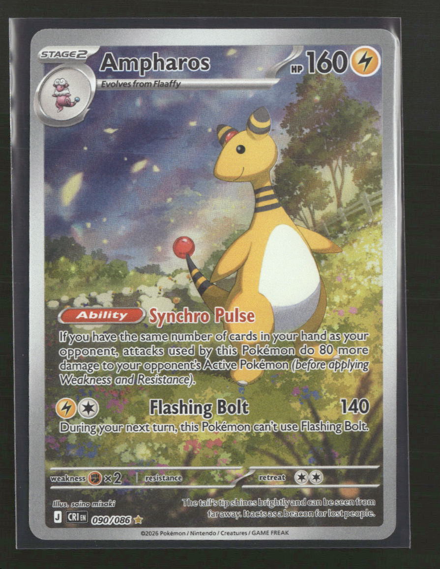 ME04: Chaos Rising Ampharos #090/086
