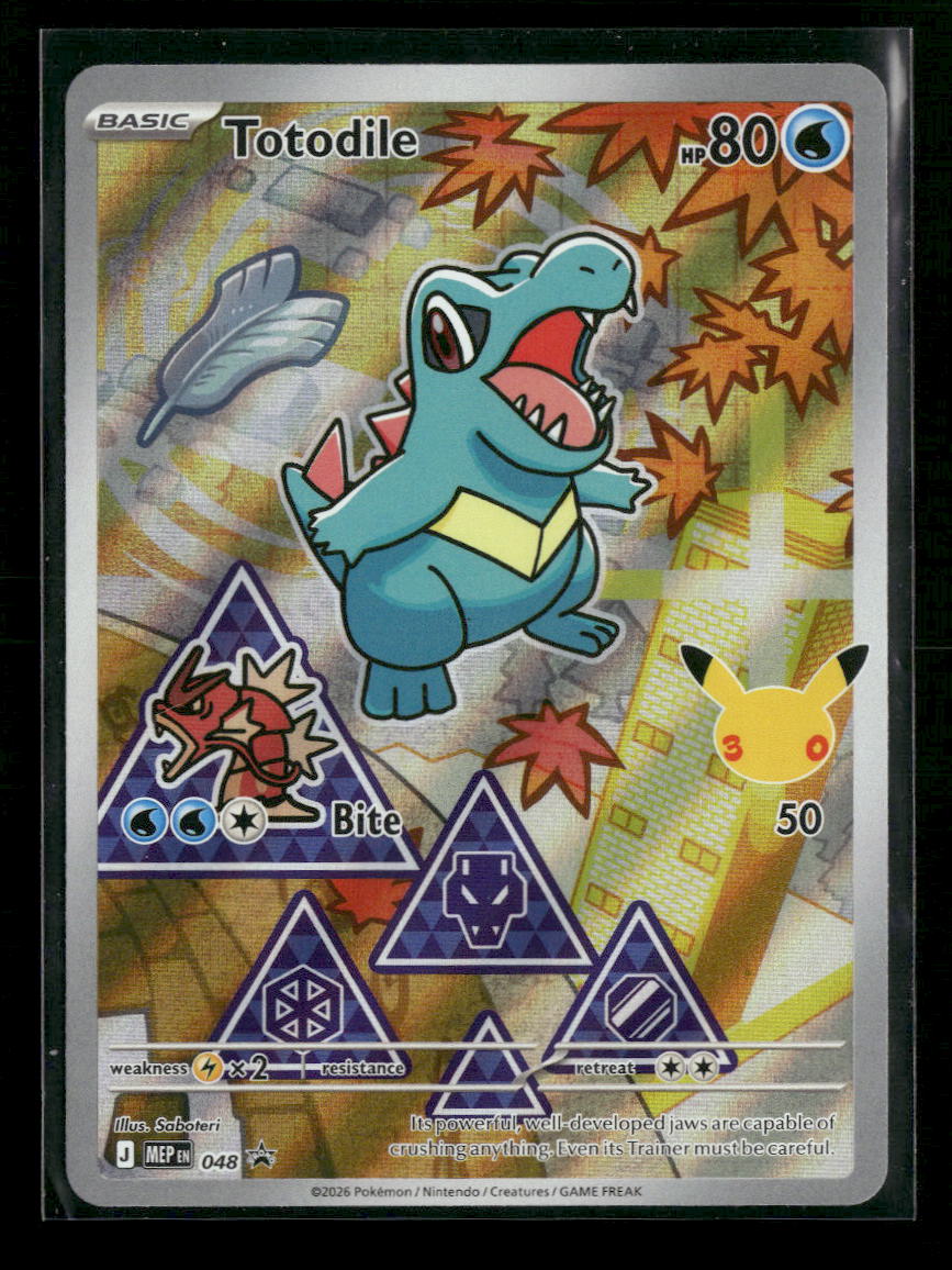 ME: Mega Evolution Promo Totodile #048
