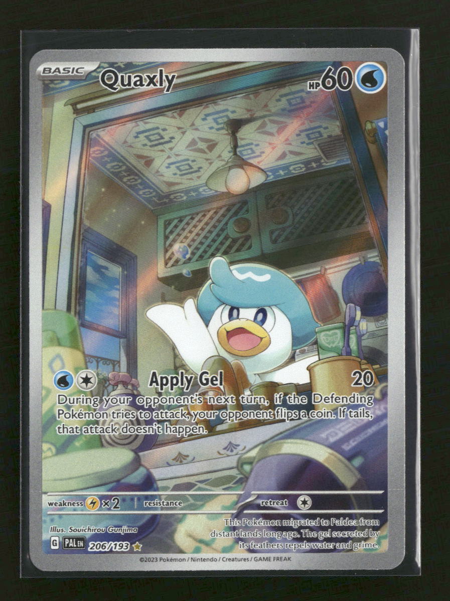 SV02: Paldea Evolved Quaxly #206/193