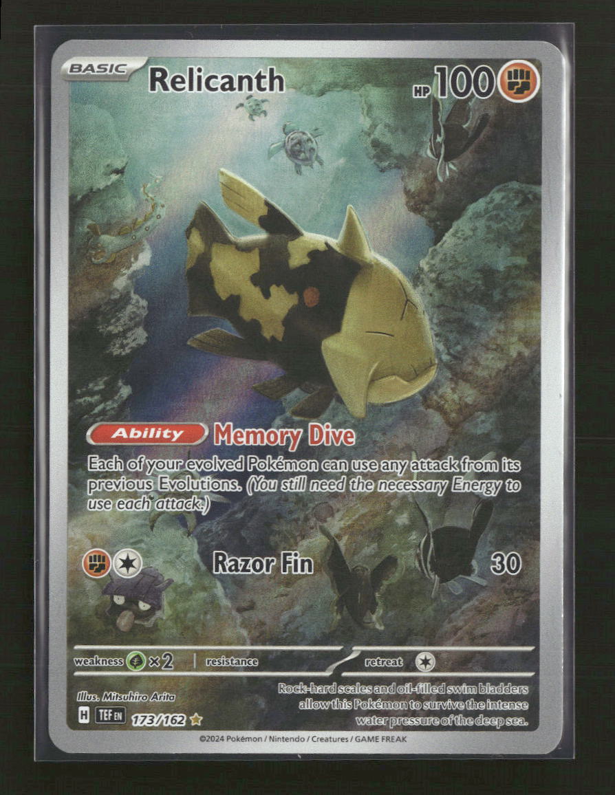 SV05: Temporal Forces Relicanth #173/162