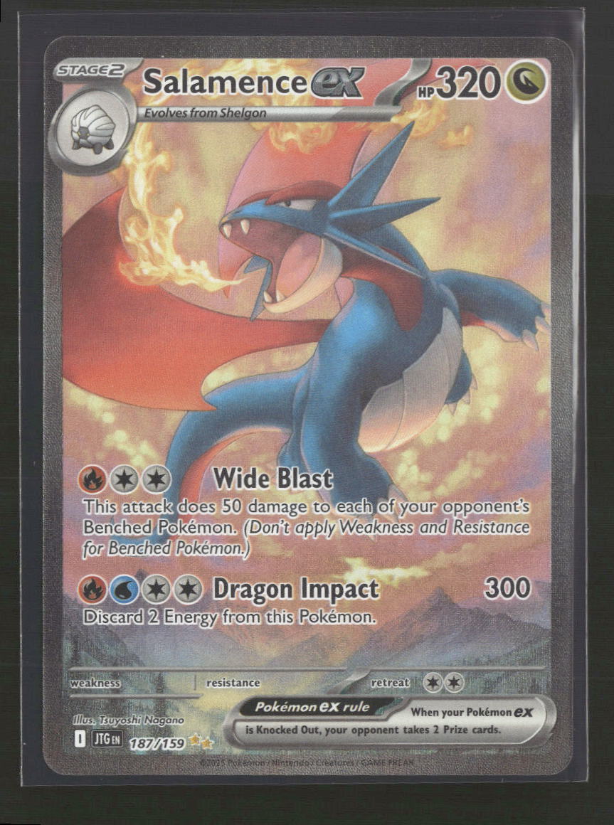 SV09: Journey Together Salamence ex #187/159