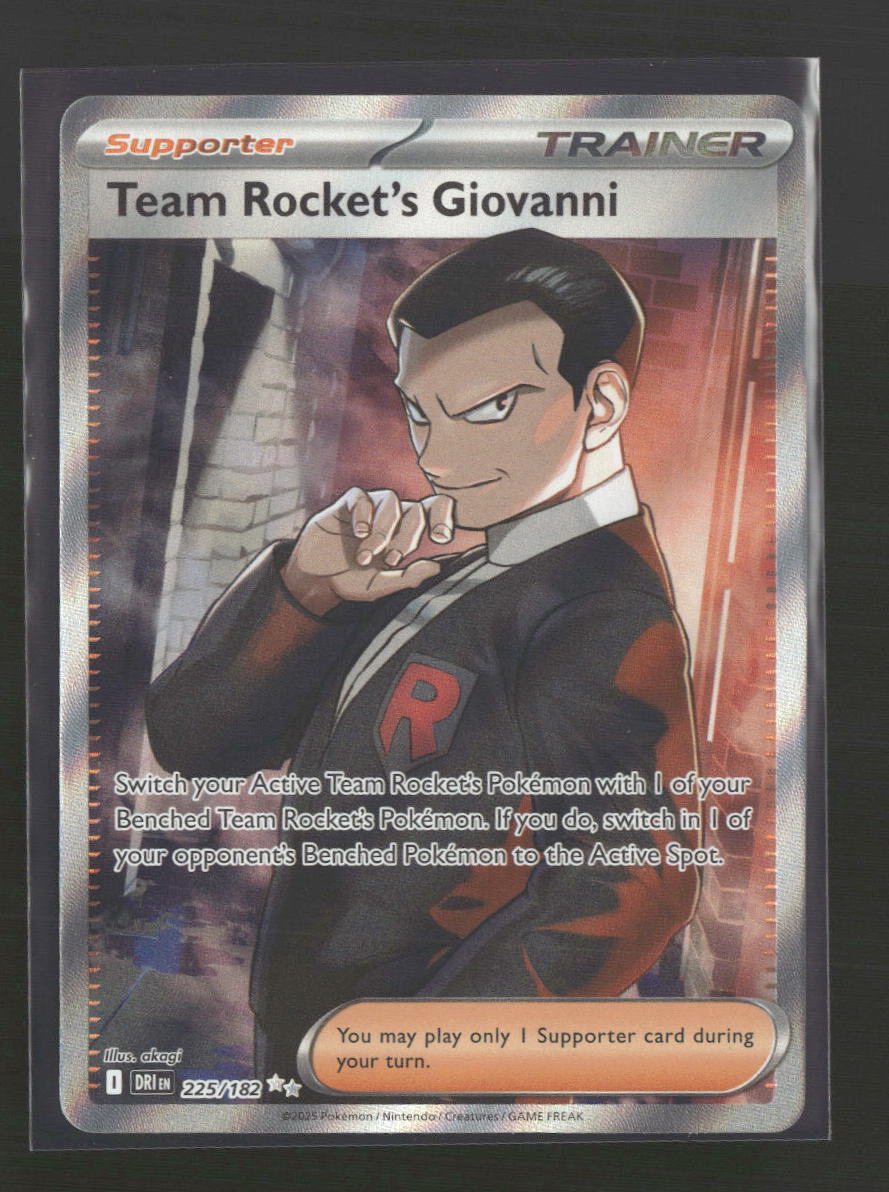 SV10: Destined Rivals Team Rocket's Giovanni #225/182