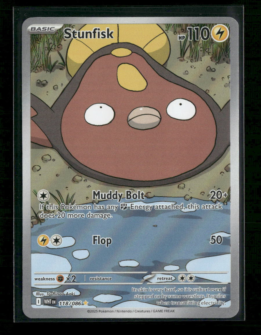 SV: White Flare Stunfisk #118/086