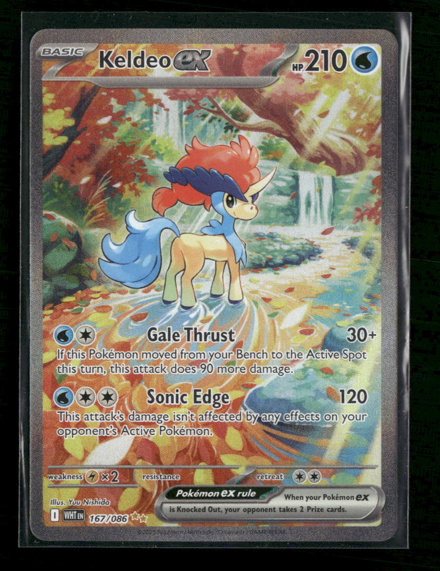 SV: White Flare Keldeo ex #167/086