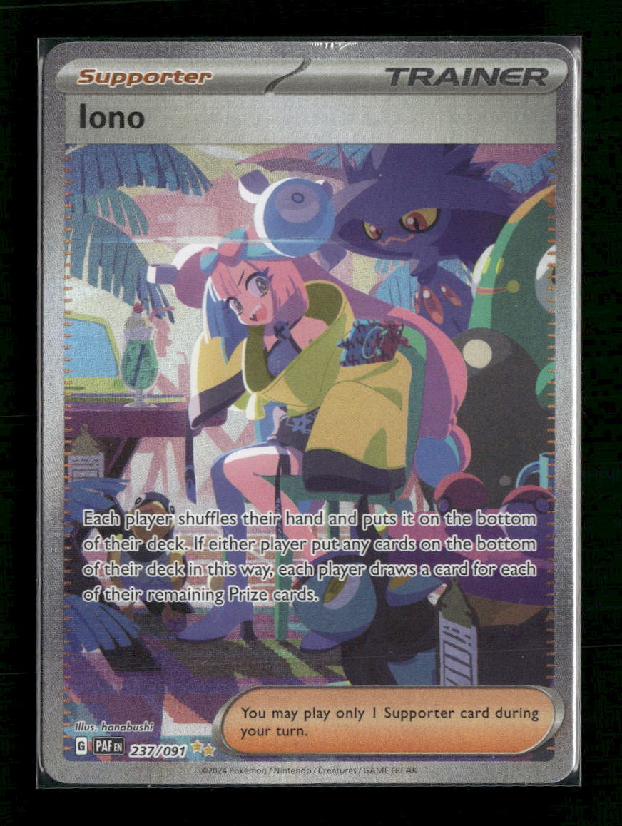 SV: Paldean Fates Iono #237/091