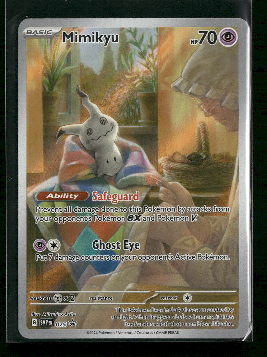 SV: Scarlet & Violet Promo Cards Mimikyu #075