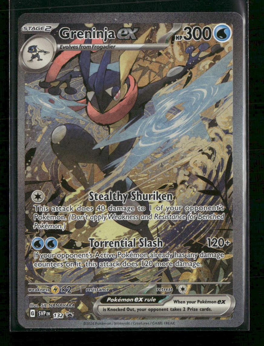 SV: Scarlet & Violet Promo Cards Greninja ex #132