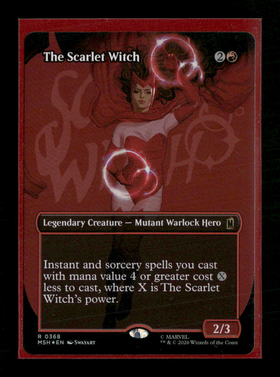 Marvel Super Heroes The Scarlet Witch (Borderless) #368