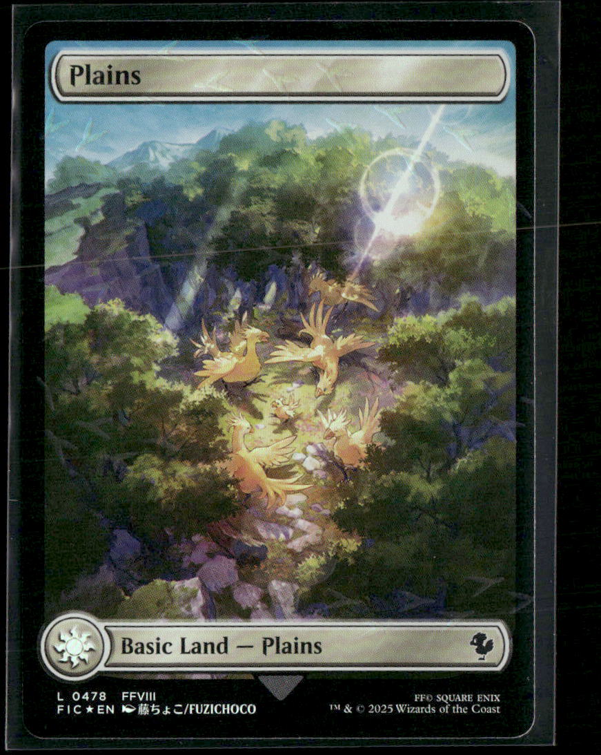 Commander: FINAL FANTASY Plains (Chocobo Track Foil) #478
